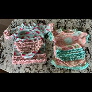 Ruffle Butts 2 Piece Swimsuits